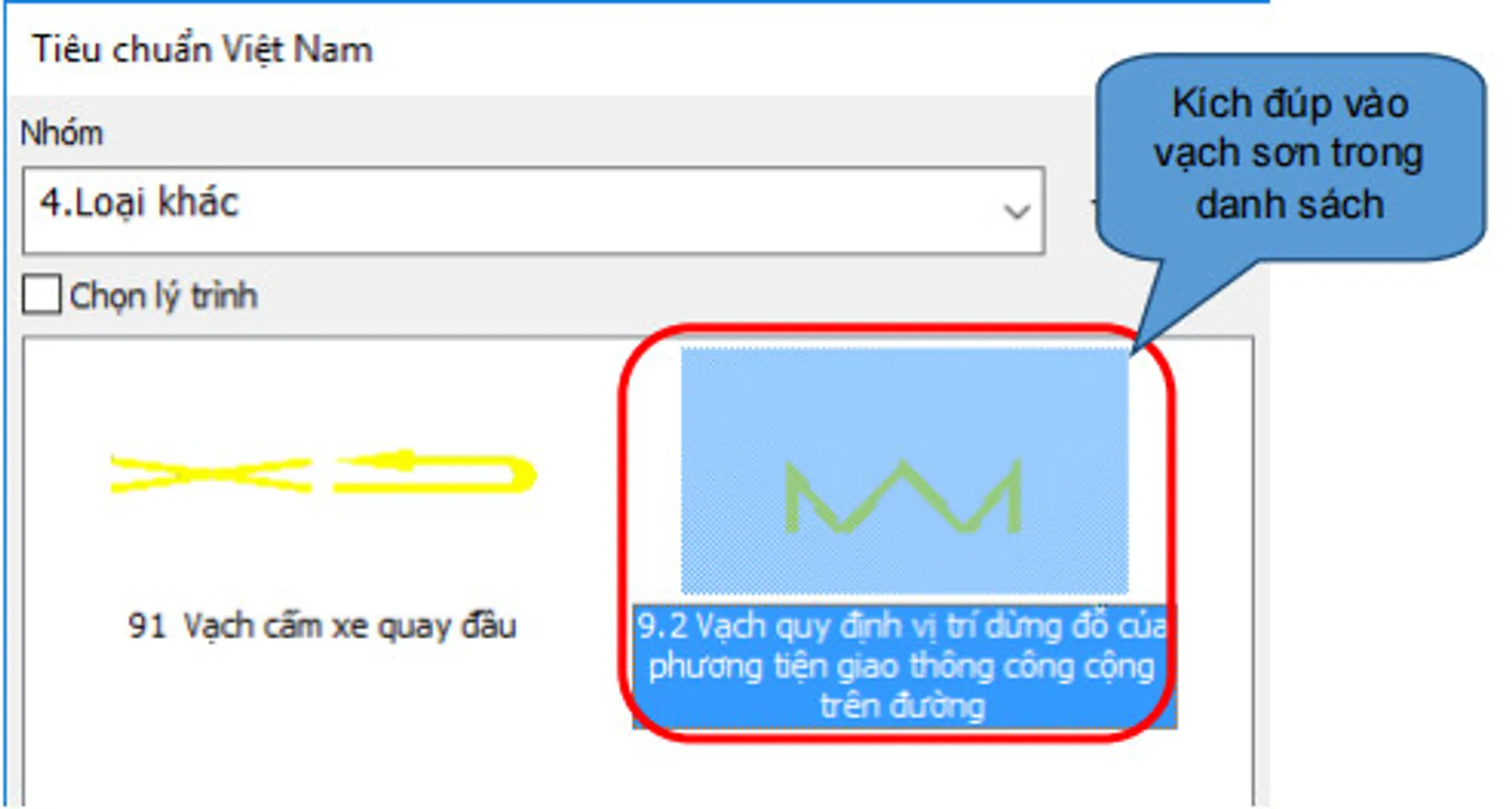 Thiết kế các loại vạch khác